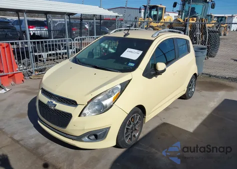 2014 Chevrolet Spark 2Lt Auto from USA, damaged, VIN KL8CF6S91EC435926